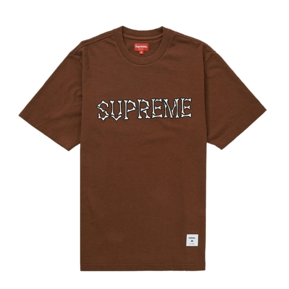 Supreme Bones S/S Top Brown Size XXL
